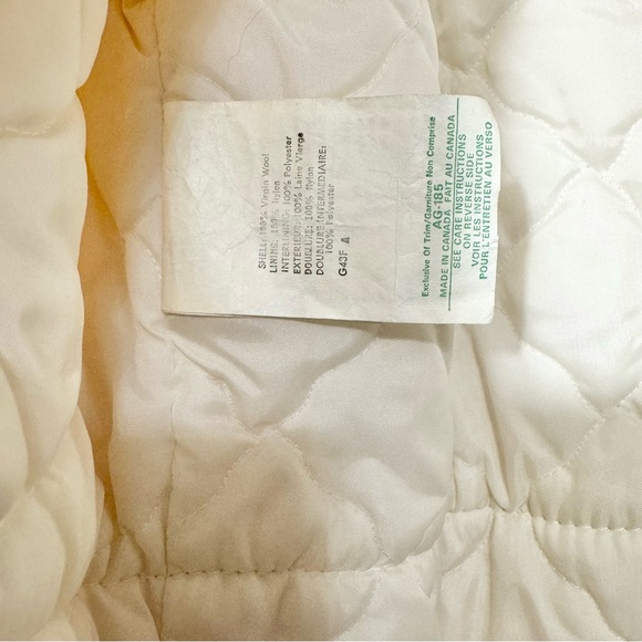 Vintage Northern Sun Virgin Wool Hood Parka Embroidered Alaska Hunt Otter Husky - Picture 14 of 16